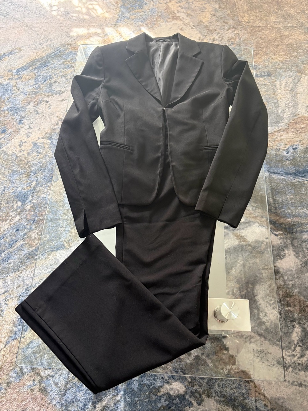 Classic Black Women's Pantsuit Only Jacket & Elle Trousers
